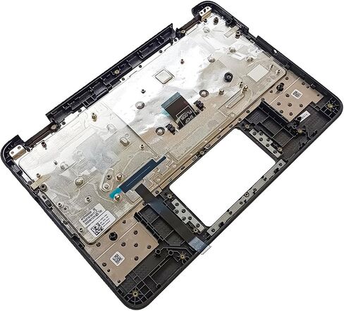 استبدال Dell Chromebook 11 3100 محمول العلوي العلوي CAPER CASE RAMREST NOT-BACKLIT مجموعة لوحة المفاتيح الجزء 0TK87M TK87M أسود in Saudi Arabia