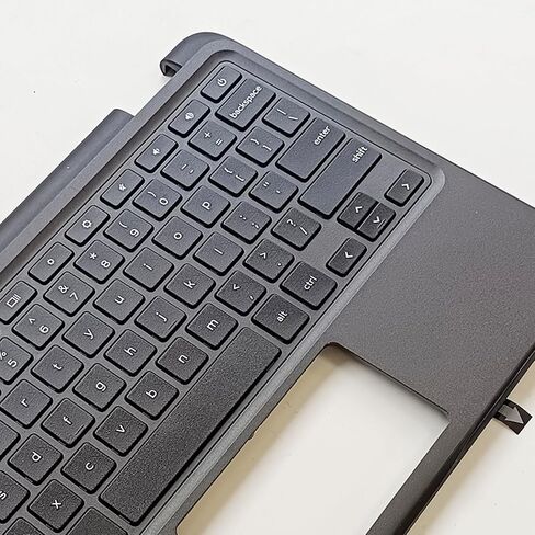 استبدال Dell Chromebook 11 3100 محمول العلوي العلوي CAPER CASE RAMREST NOT-BACKLIT مجموعة لوحة المفاتيح الجزء 0TK87M TK87M أسود in Saudi Arabia