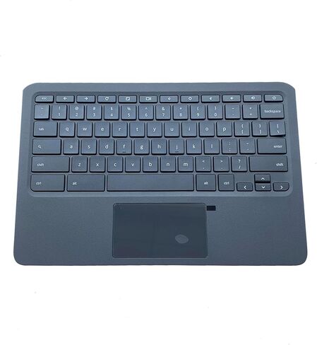 Replacement for HP Chromebook 11 G6 EE 11A-ND0100WM Laptop Upper Top Cover Case Palmrest Not-Backlit Keyboard Touchpad Assembly Part L92334-001 L14922-001 in Saudi Arabia