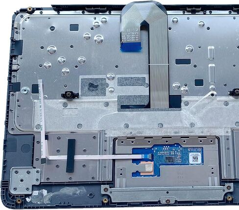 Replacement for HP Chromebook 11 G6 EE 11A-ND0100WM Laptop Upper Top Cover Case Palmrest Not-Backlit Keyboard Touchpad Assembly Part L92334-001 L14922-001 in Saudi Arabia