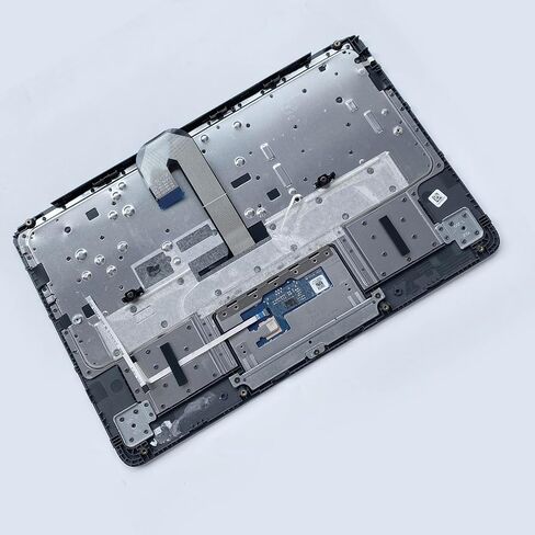 Replacement for HP Chromebook 11 G6 EE 11A-ND0100WM Laptop Upper Top Cover Case Palmrest Not-Backlit Keyboard Touchpad Assembly Part L92334-001 L14922-001 in Saudi Arabia