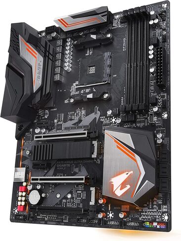 Gigabyte X470 Aorus Ultra Gaming (AMD Ryzen AM4/X470/USB 3.1 Gen 2 Front Type C/ATX/DDR4/Motherboard) (متجدد) in Saudi Arabia