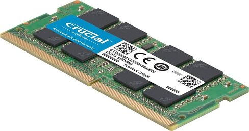 Crucial Memory Bundle with 16GB (2x8GB) DDR4 PC4-21300 2666MHz SR x8 SODIMM Memory (CT2K8G4SFS8266) Compatible with OptiPlex Micro Form Factor 3050, 3060, 3070, 5050, 5060, 5070, 7050, 7060, 7070 in Kuwait