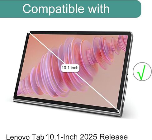 حزمة Keanboll 2 مصممة لـ Lenovo Tab 10.1 بوصة 2025 التي تم إصدارها (TB311FU) واقي شاشة زجاجي مقاوم ، درع مقاوم للخدش 9H صلابة in Saudi Arabia