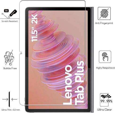 حزمة Keanboll 2 مصممة لـ Lenovo Tab 10.1 بوصة 2025 التي تم إصدارها (TB311FU) واقي شاشة زجاجي مقاوم ، درع مقاوم للخدش 9H صلابة in Saudi Arabia