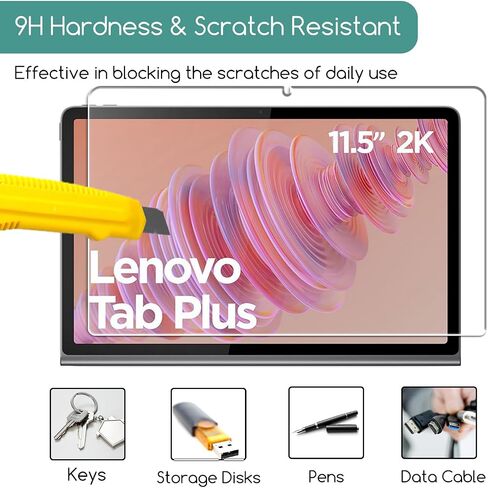 حزمة Keanboll 2 مصممة لـ Lenovo Tab 10.1 بوصة 2025 التي تم إصدارها (TB311FU) واقي شاشة زجاجي مقاوم ، درع مقاوم للخدش 9H صلابة in Saudi Arabia