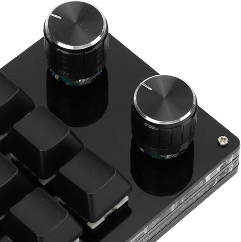 Tbest 12 Keys Programmable Keyboard,One Handed Macro Mechanical Keyboard 12 Key Multifunction DIY Programmable Keypad for Office Gaming Lab in Saudi Arabia