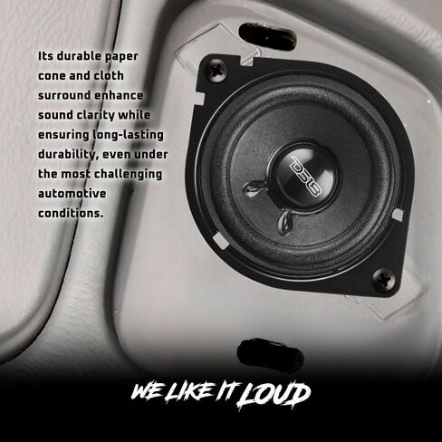 DS18 25D120NO-4 2.5 "OEM Dashboard Soundspeaker 4 أوم مع مغناطيس النيوديميوم ، مكبرات الصوت OEM رائعة للوحة المعلومات ، Fit Universal in Kuwait