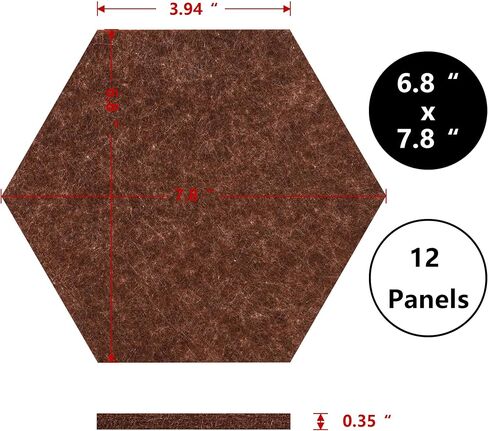 مجموعة من 12 لوحة إعلانات من اللباد من Vienrose مقاس 11.8 × 11.8 بوصة لتزيين الحائط مع 35 دبوس دفع وعلامات لاصقة قابلة للإزالة للمكتب والمنزل والمدرسة، أسود in Saudi Arabia