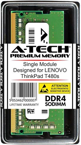 A-Tech 8GB RAM لـ Lenovo ThinkPad T480S | DDR4 2400 SODIMM PC4-19200 1.2V 260-PIN MEMORGEN in Kuwait