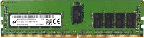 Micron 16GB PC4-2666V-R مسجل ECC 2RX8 الذاكرة RDIMM MTA18ASF2G72PDZ-2G6D1QI in Kuwait