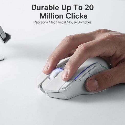 Redragon GS520 RGB مكبرات صوت سطح المكتب و M810 Pro Gaming Mouse Bundle in Saudi Arabia