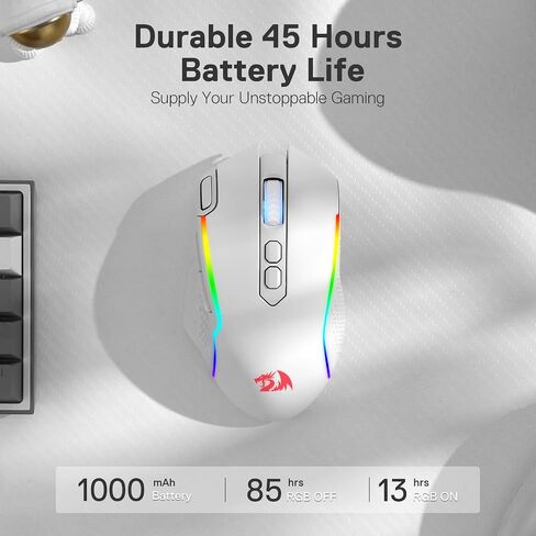 Redragon GS520 RGB مكبرات صوت سطح المكتب و M810 Pro Gaming Mouse Bundle in Saudi Arabia