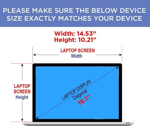 واقي الشاشة غير اللامع لـ HP Omen Gaming Labtop 16T WF000 ، 16.1 بوصة 2 حزمة in Saudi Arabia