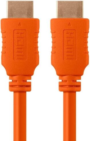كابل Monoprice HDMI عالي السرعة - 15 قدم - أسود وكابل HDMI ممتاز معتمد 115428 - 6 أقدام - أسود، 4K@60 هرتز، HDR، 18 جيجابت في الثانية، 28AWG، YUV 4:4:4، تدفق فيديو مزدوج in Saudi Arabia