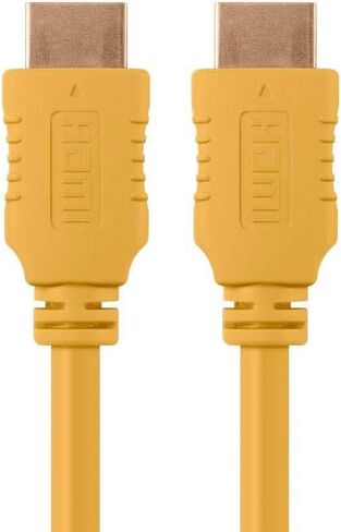 كابل Monoprice HDMI عالي السرعة - 15 قدم - أسود وكابل HDMI ممتاز معتمد 115428 - 6 أقدام - أسود، 4K@60 هرتز، HDR، 18 جيجابت في الثانية، 28AWG، YUV 4:4:4، تدفق فيديو مزدوج in Saudi Arabia