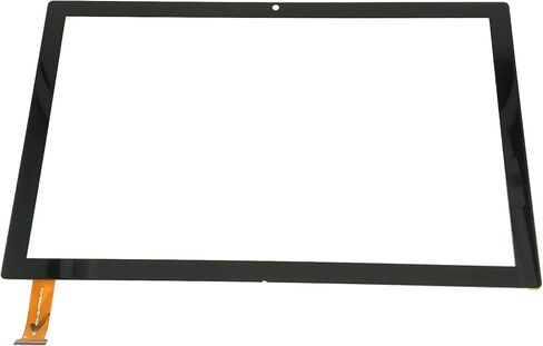 محول رقمي للوحة شاشة تعمل باللمس (بدون شاشة LCD) بديل متوافق مع جهاز VANKYO MatrixPad S10 مقاس 10 بوصة باللون الأسود (زاوية مستديرة) in Saudi Arabia