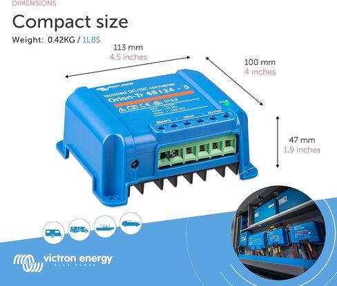 Victron Energy Orion-Tr IP43 24/12-Volt 20 amp 240-Watt Isolated DC-DC Converter in Saudi Arabia