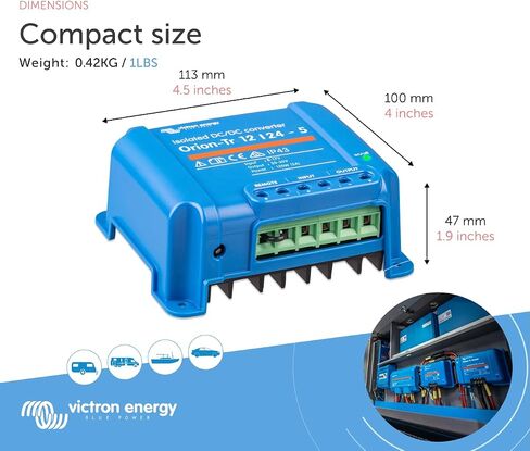 Victron Energy Orion-Tr IP43 24/12-Volt 20 amp 240-Watt Isolated DC-DC Converter in Saudi Arabia