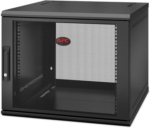 APC/Schneider Electric - AR109SH6 - NetShelter WX 9U Single مفصلية حائط حائط 600 مم عمق ، أسود in Saudi Arabia