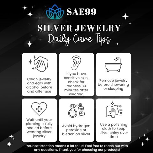 SAE99 عيد الفصح .925 أقراط من الفضة الاسترليني صغيرة جدًا (خالية من النيكل) in Kuwait