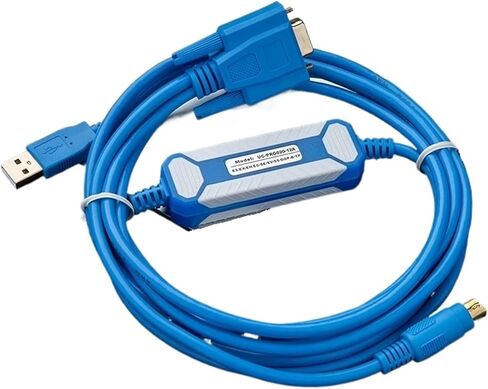 Compatible AH Series DOP-B Series HMI and TP Text Display Programming Cable IFD6601 UC-PRG020-12A in Saudi Arabia