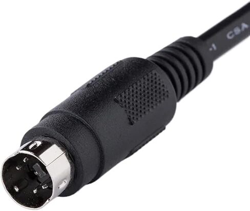 كابل برمجة USB-HW لـ E/S/H/C/T Series Round 4Pin RS232 خط تنزيل الاتصال in Saudi Arabia