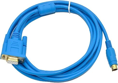 DVPCAB215 Suitable for Programming Cable PC-DVP Download Serial RS232 Interface Data Wire(DVPCAB215(White),15m) in Saudi Arabia