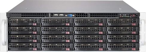 Supermicro System Cabinet Cases CSE-836BE1C-R1K03B, Black in Saudi Arabia