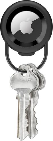 Orbitkey Slim Case for AirTag | Made with Stainless Steel and TPU | Securely Holds Your Apple AirTag | Easily Attach to Keys or Anything You Want to Track with The Open Key Ring | Granite in Saudi Arabia