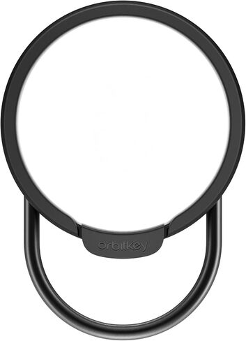 Orbitkey Slim Case for AirTag | Made with Stainless Steel and TPU | Securely Holds Your Apple AirTag | Easily Attach to Keys or Anything You Want to Track with The Open Key Ring | Granite in Saudi Arabia