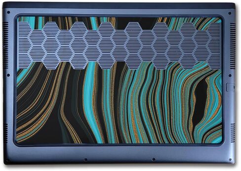 Laptop Skin Compatible with Alienware M16 R2 (2024) - Blue Canyon - Premium 3M Vinyl Protective Wrap Decal Cover - Easy to Apply | Crafted in The USA by MightySkins in Saudi Arabia