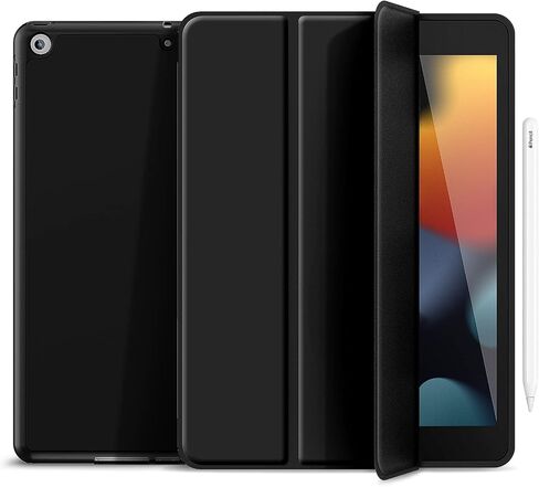حافظة Gahwa iPad 10.2 بوصة الجيل التاسع 2021/ iPad الجيل الثامن 2020/ iPad الجيل السابع 2019، حافظة ذكية Filio واقية لكامل الجسم مع ميزة الاستيقاظ/النوم (أبيض) in Saudi Arabia