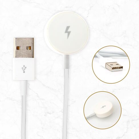 5V/1A Smart Watch Charger Cable Replacement for Michael Kors MKT5017 MKT5020 MKT5021 MKT5022, Magnetic Watch Wireless Charger Fast Charging Cable in Saudi Arabia