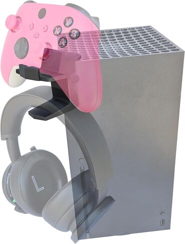 Controller and Headset Holder for Xbox Series X Console – Optimize Your Gaming Desk Setup in Saudi Arabia