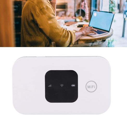 DIYEENI 4G Mobile WiFi Mobile Router ، Small 4G WiFi Hotspot Router MF800-2 للهاتف جهاز الكمبيوتر المكتبي المحمول ، نقطة ساخنة محمولة ، لا يوجد بطاقة SIM مطلوبة ، تدعم 10 مستخدمين in Kuwait