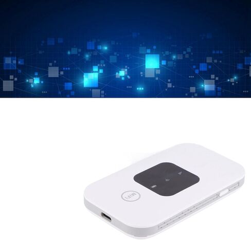 DIYEENI 4G Mobile WiFi Mobile Router ، Small 4G WiFi Hotspot Router MF800-2 للهاتف جهاز الكمبيوتر المكتبي المحمول ، نقطة ساخنة محمولة ، لا يوجد بطاقة SIM مطلوبة ، تدعم 10 مستخدمين in Kuwait