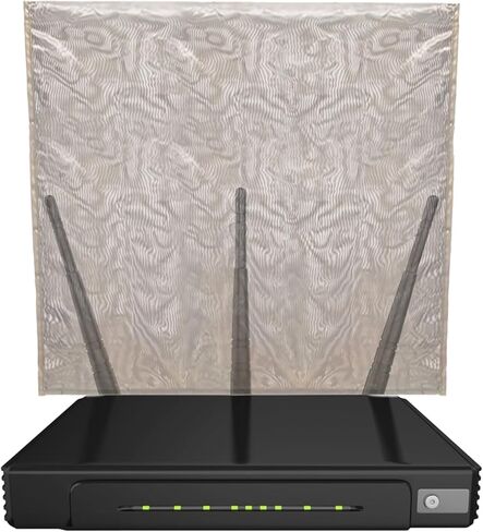 WiFi Router Cover, 13 x 17.7 Inch Protection WiFi Cover, Adjustable Signal Management for Home Office in Saudi Arabia