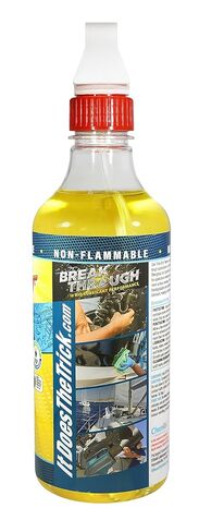 Marine Grade Lubricant, Solvent, & Penetrating Oil | 16 oz. Pump Spray Bottle | Non-Toxic, Non-Flammable, Zero VOC, Biodegradable & VGP Compliant | Food Grade NSF H1 | 3-in-1 Marine performance by in Kuwait