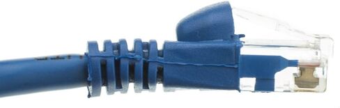 كابل Ethernet CableWholesale Cat6 ، 24AWG ، موصل لوحة الذهب RJ45 ، 4 زوج من النحاس الذي تقطعت به السبل ، حذاء ملتوي غير محقّد (UTP) كابل شبكة الإنترنت ، 1.5 قدم ، أزرق ، أزرق in Kuwait