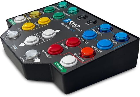 Club Keyboard Elite Series Wireless 20 Button GS Pro Golf Simulator Control Box (Green) in Saudi Arabia