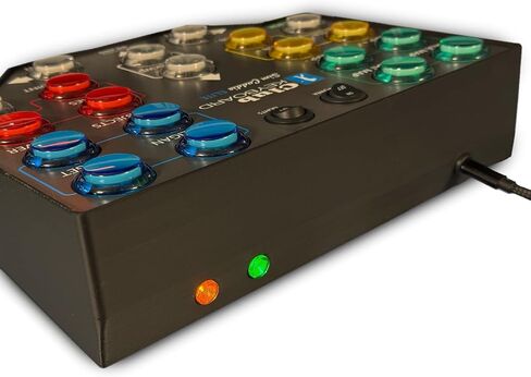 Club Keyboard Elite Series Wireless 20 Button GS Pro Golf Simulator Control Box (Green) in Saudi Arabia
