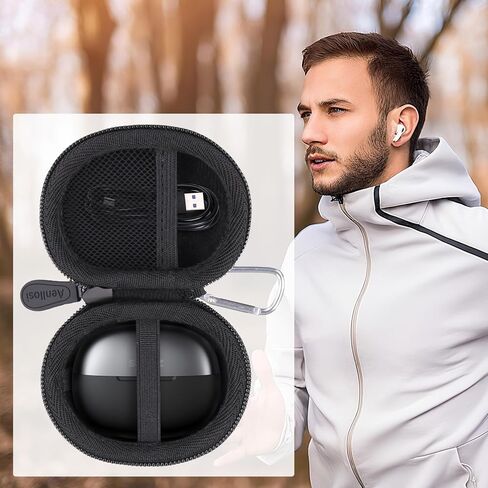 Aenlllosi for Shokz Opendots One - سماعات الرأس المفتوحة للأذن ، حالة وقائية متوافقة مع shokz opendots سماعات أذن واحدة ، رمادية (حالة فقط) in Saudi Arabia
