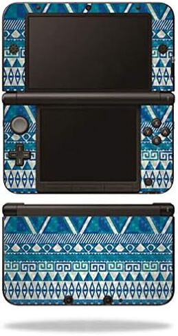 Mayyskins Carbon Carbon Skin for Nintendo 3DS XL Original (2012-2014) - Gray Camo | واقي ، دائم من ألياف الكربون المحكم | من السهل تطبيق الأنماط وإزالتها وتغييرها | صنع في الولايات المتحدة in Saudi Arabia
