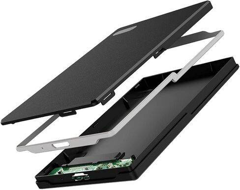 External Hard Drives HDD Case 2.5 Inch USB 3.0 Thin SATA SSD Hard Drive Dock Enclosure High Speed Mobile Hard Box High Speed (Color : A) (B ) in Saudi Arabia