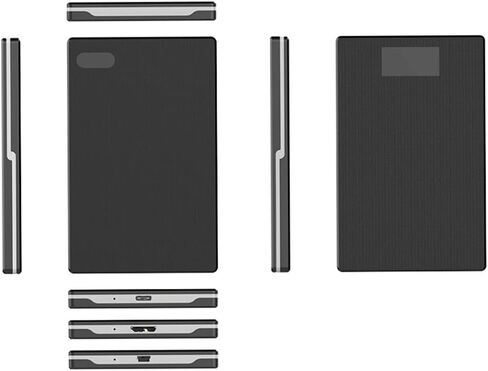 External Hard Drives HDD Case 2.5 Inch USB 3.0 Thin SATA SSD Hard Drive Dock Enclosure High Speed Mobile Hard Box High Speed (Color : A) (B ) in Saudi Arabia