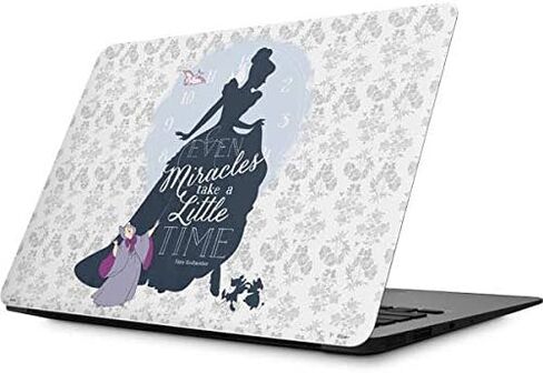 Skinit Decal Laptop Skin Compatible with MacBook Air 13.3 (2010-2017) - Officially Licensed Disney Cinderella Miracles Take Time Design in Saudi Arabia