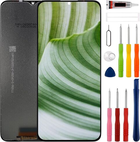 شاشة شاشة LCD جديدة لـ TCL K24 K23 T434D T434W Touch Screen Digitizer Assembly Assembly مع أدوات إصلاح تمت ترقيتها أسود in Kuwait