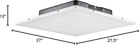 JBL Professional LCT 81C/T مكبر صوت منخفض المستوى بطول 2 قدم × 2 قدم مع محرك 8 بوصة وصوت تجاري Monoprice 120 وات 5 قنوات 100/70 فولت مع أولوية ميكروفون (بدون شعار) in Saudi Arabia