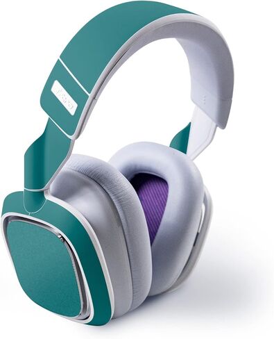 Mayyskins Skin متوافق مع Astro A30 Wireless Gaming سماعة - teal الصلبة | غلاف الالتفاف الواقي ، الدائم ، والفريد من نوعه | من السهل تطبيق الأنماط وإزالتها وتغييرها | صنع في الولايات المتحدة in Saudi Arabia